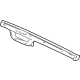 Ford 1W3Z54046A62BAB Molding, Slate Blue, Passenger Side Ford 1W3Z54046A62BAB Molding, Slate Blue, Passenger Side