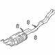 Ford JL7Z-5230-A Muffler & Pipe Ford JL7Z-5230-A Muffler & Pipe