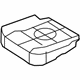 Ford AE9Z-74632A22-B Seat Cushion Pad, Front Bottom Passenger Side Ford AE9Z-74632A22-B Seat Cushion Pad, Front Bottom Passenger Side