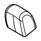Ford DE9Z-74610A62-AA Headrest Cover Ford DE9Z-74610A62-AA Headrest Cover