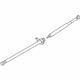 Ford DG9Z-4R602-A Drive Shaft, Rear Ford DG9Z-4R602-A Drive Shaft, Rear