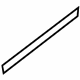 Ford 7L1Z-7825324-A Lower Weatherstrip, Passenger Side Ford 7L1Z-7825324-A Lower Weatherstrip, Passenger Side