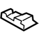 Ford LJ7Z-7863387-BA Track Cover, Sandstone Ford LJ7Z-7863387-BA Track Cover, Sandstone