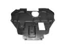 Underbody Splash Shield, Engine Mount Heat Shield